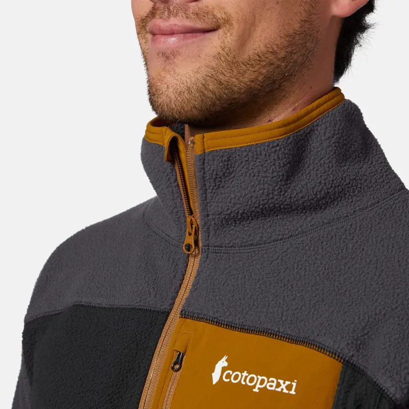 Cotopaxi Mens Abrazo Half-Zip Fleece Jacket - Graphite-Black-7